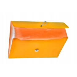 Teczka harmonijka A4 TETIS 13 przegródek pomarańcz