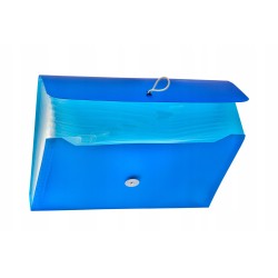 Teczka harmonijka A4 TETIS 13 przegródek niebieska