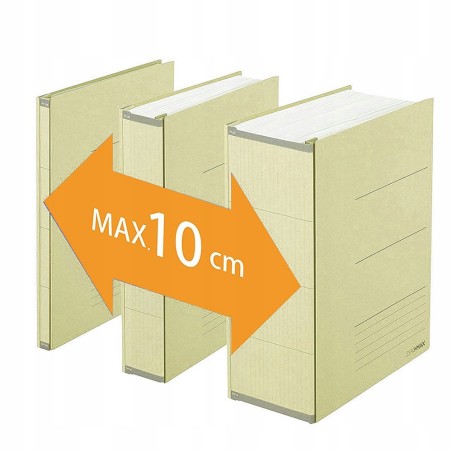 Teczka PLUS ZERO MAX skoroszytowa A4 beżowa 1 szt