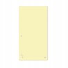Przekładki do segregatora 1/3 A4 żółte 100 szt.