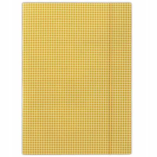 Teczka z gumką A4 DONAU pomarańczowa 400g/m2