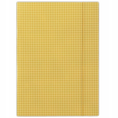 Teczka z gumką A4 DONAU pomarańczowa 400g/m2