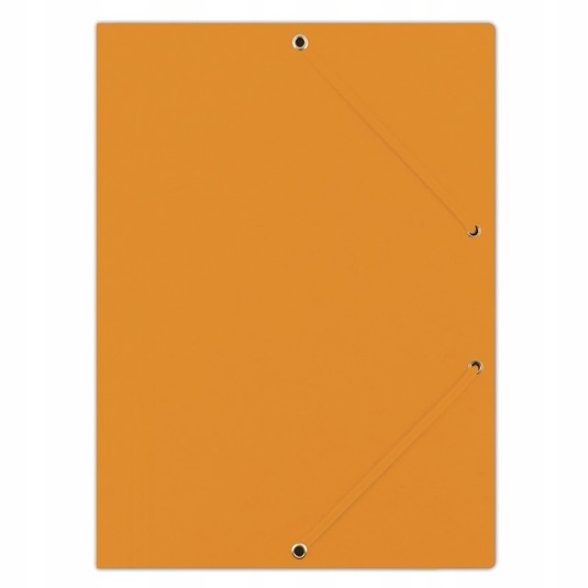 Teczka preszpanowa z gumką DONAU A4 pomarańczowa