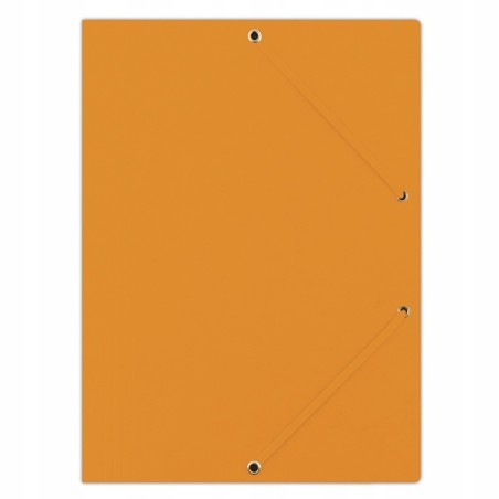 Teczka preszpanowa z gumką DONAU A4 pomarańczowa