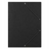 Teczka preszpanowa z gumką DONAU A4 czarna