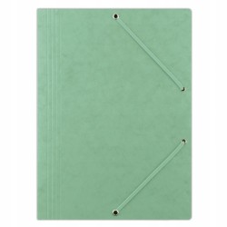 Teczka preszpanowa z gumką DONAU A4 zielona