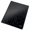 Skoroszyt tekturowy LEITZ WOW czarny A4 250 kartek
