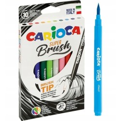 Pisaki Carioca BRUSH TIP 10 kol. kaligrafia 42937
