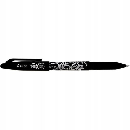 Długopis ścieralny PILOT FRIXION czarny 0,7mm