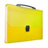 Teczka A4 13 przegródek TETIS rączka żółta