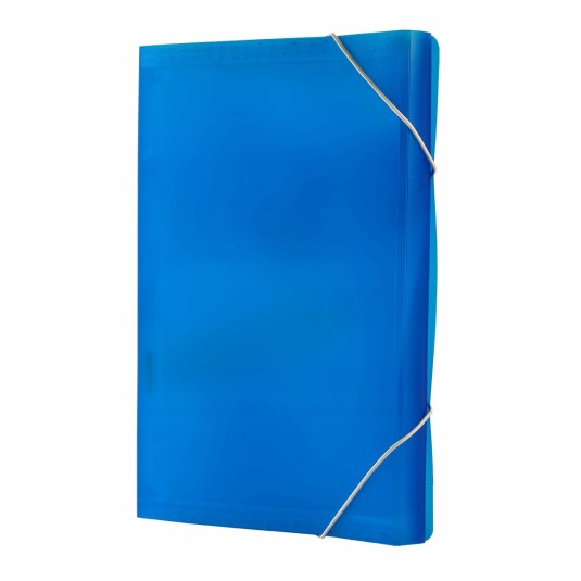 Teczka harmonijka TETIS A4 13 przegródek niebieska