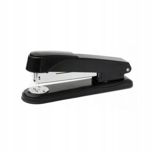 Zszywacz biurowy 24/6 do 50 kartek czarny mocny
