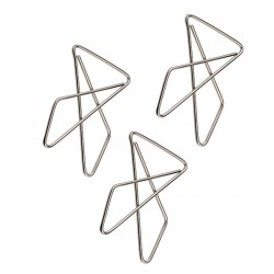 Spinacze biurowe krzyżowe 41 mm 50 szt. nr 2