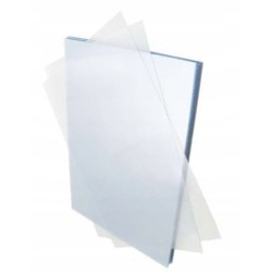 Okładki do bindowania A4 przezroczyste przód 150 mic.