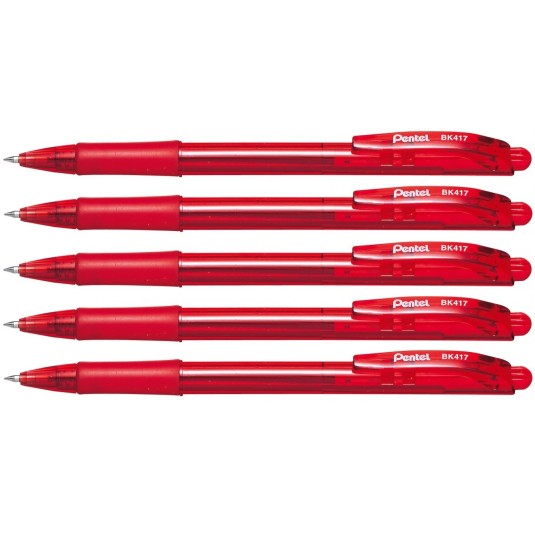 Długopis PENTEL WOW 0,7 automat czerwony