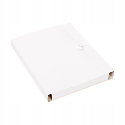 Teczka wiązana A4 biała 50 mm tektura 300g