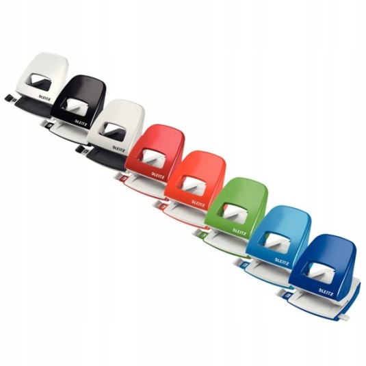 Dziurkacz metalowy LEITZ NEXXT 5008 szary 30 kart.