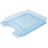 Półka na dokumenty szuflada niebieska A4 transp.