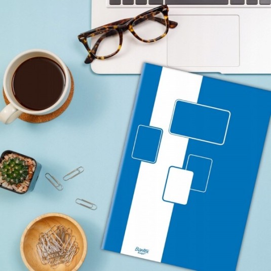 Zeszyt BANTEX A5 w kratkę 32 kartki z marginesem