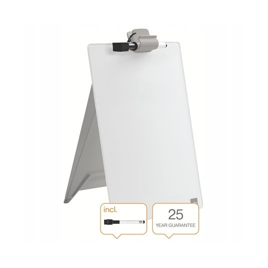 Tabliczka suchościeralna NOBO na biurko pionowa