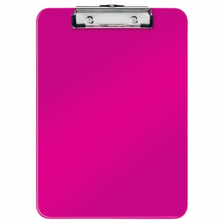 Deska z klipem LEITZ CLIPBOARD WOW A4 różówy