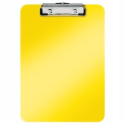 Deska z klipem LEITZ CLIPBOARD WOW A4 żołta