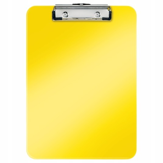 Deska z klipem LEITZ CLIPBOARD WOW A4 żołta