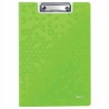 Deska z klipem i okładką A4 LEITZ WOW zielona