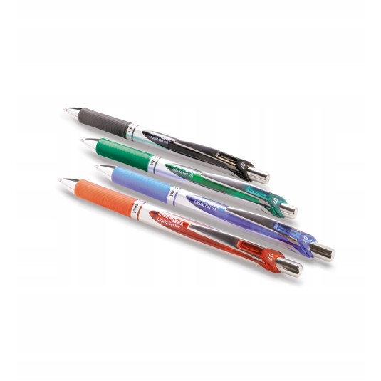 Pióro kulkowe PENTEL BL77 ENERGEL żel czarne