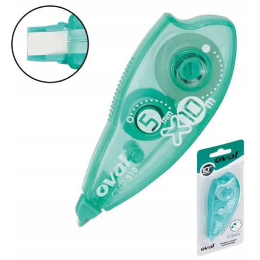 Korektor taśma myszka OVAL 5mm x 10m CT-GN510