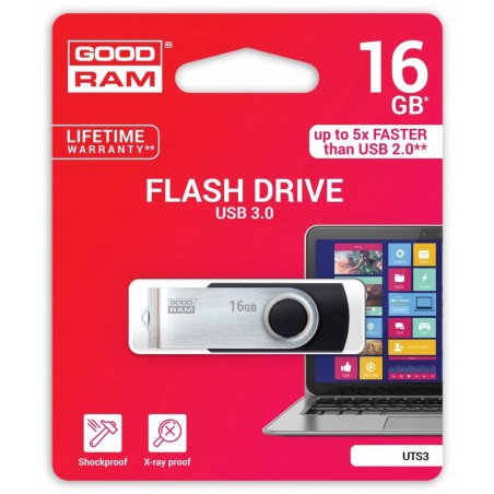 Pendrive GOODRAM 16 GB USB 3.0 pamięć flash black