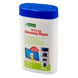 Chusteczki D.Rect do ekranów TFT/LCD 100 sztuk