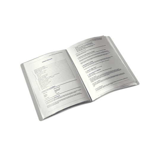 Album ofertowy Leitz Style 20 koszulek tytanowy błękit