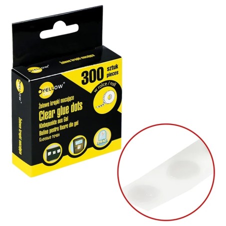 żelowe kropki mocujące w...