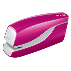 Zszywacz LEITZ Wow elektryczny różowy metaliczny 5566
