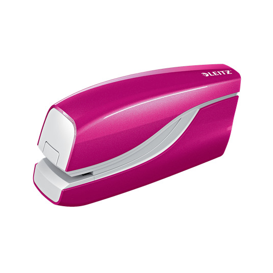 Zszywacz LEITZ Wow elektryczny różowy metaliczny 5566