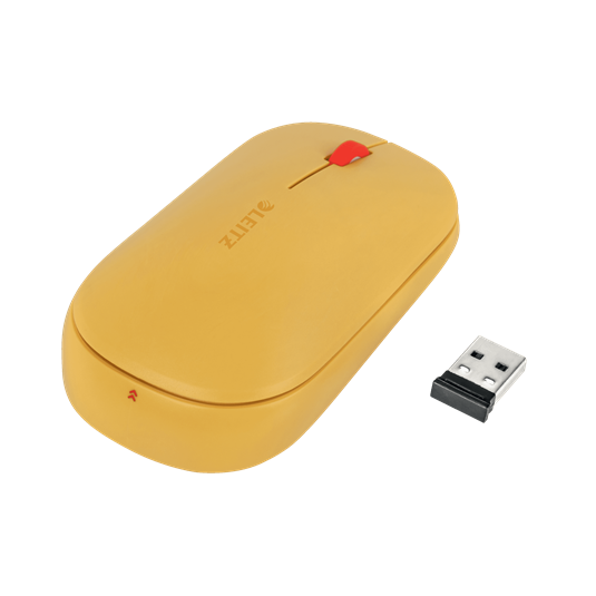 Myszka  bezprzewodowa Leitz Cosy żółta