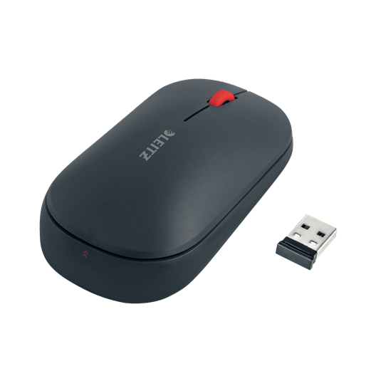 Myszka  bezprzewodowa Leitz Cosy szara