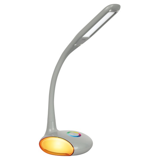 LAMPKA BIURKOWA LED Activejet Szara