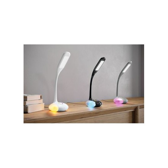 LAMPKA BIURKOWA LED Activejet Szara