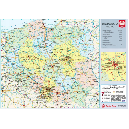 PODKŁAD DWUSTRONNY Z MAPĄ...
