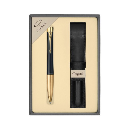 Parker Urban Długopis czarny GT z etui w opakowaniu prezentowym