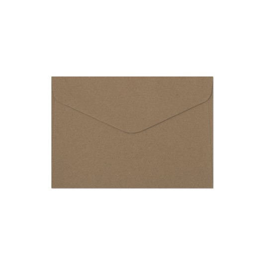 Koperta Kraft ciemnobeżowy C6 op.10szt 120g