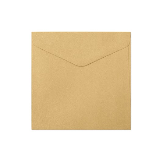 Koperta Pearl złota 160x160 op.10szt 150g