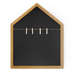 Tablica kredowa Domek z klamerkami