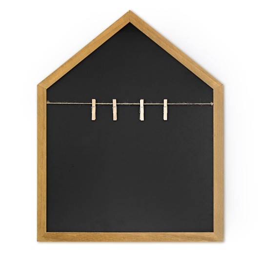 Tablica kredowa Domek z klamerkami