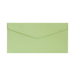 Koperta DL Gładka jasnozielona op.10szt 130g/m2