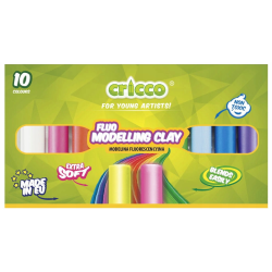 MODELINA FLUORESCENCYJNA CRICCO 10-KOL.