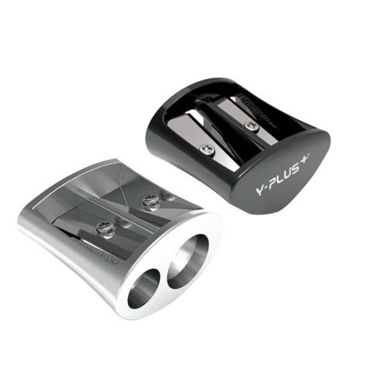 Temperówka metalowa podwójna SA160100 Y-PLUS 1szt