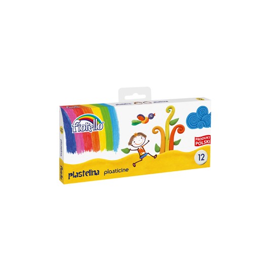 Plastelina Fiorello 12 kolorowa